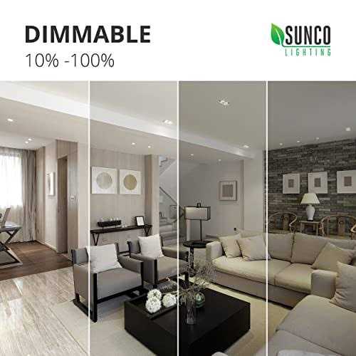 Sunco Lighting 4 Inch LED Can Lights Retrofit Recessed Lighting - Image 4