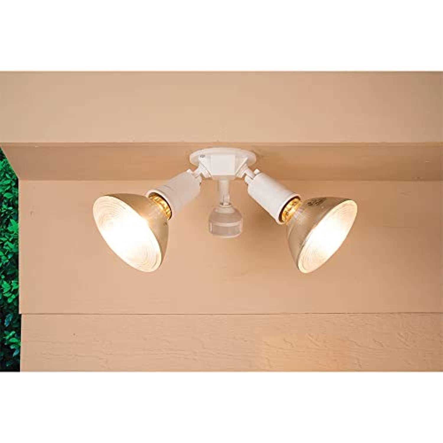 Cooper White Motion Detector Floodlight - Image 3