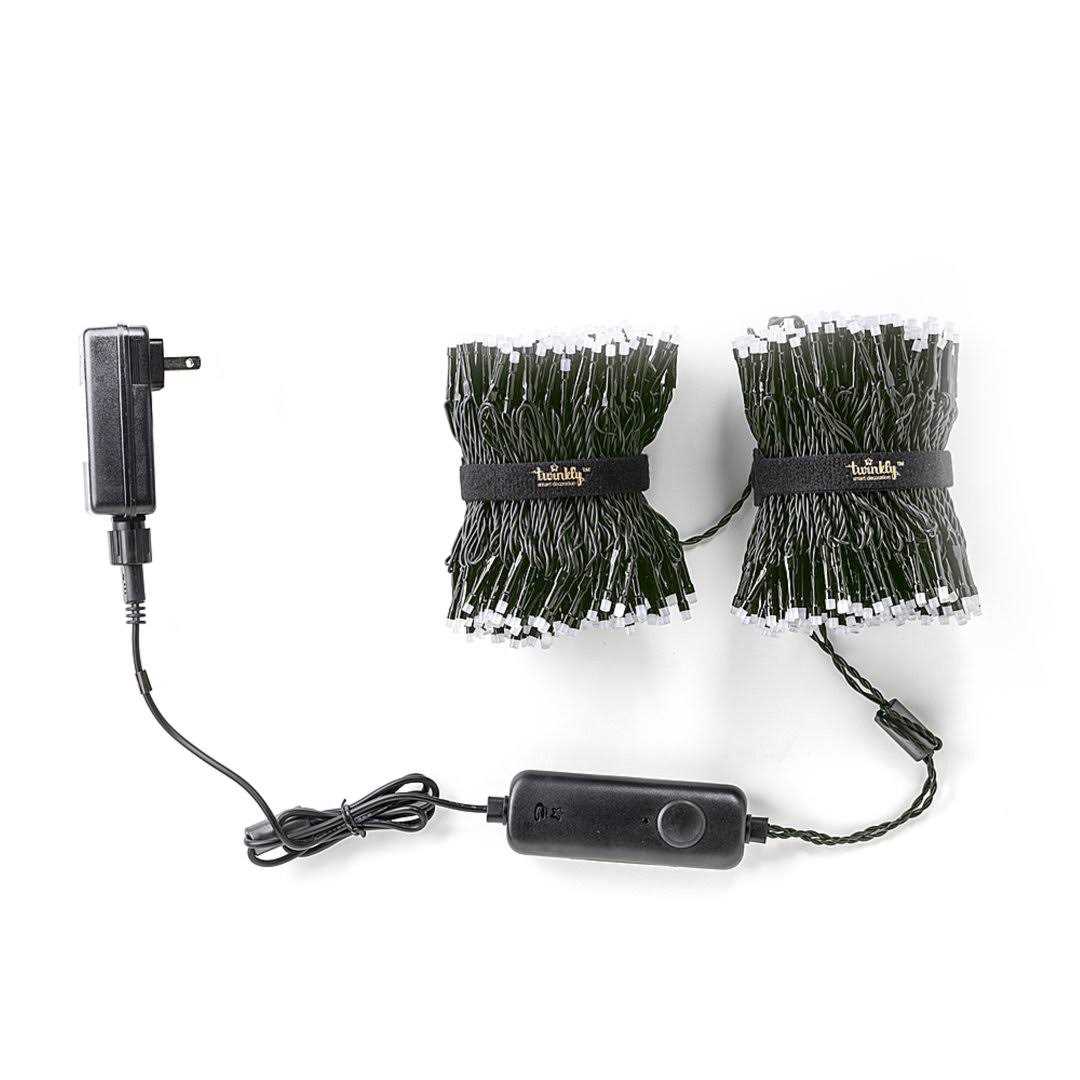 Smart Light App Controlled Sync with Music Bundle 600 RGB LED Generation II String Lights Twinkly - Image 5