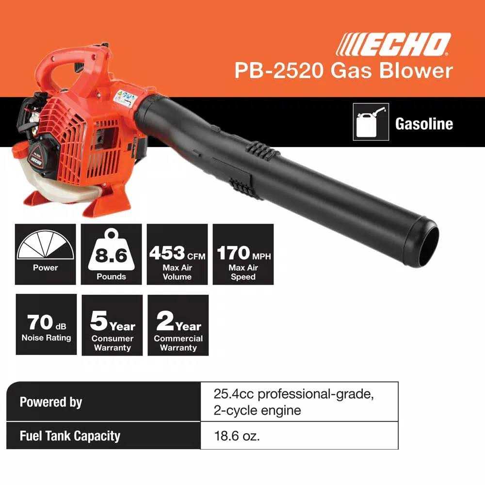 Echo PB-2520 Handheld Leaf Blower - Image 3