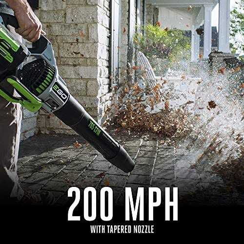 EGO LB7650 Power+ 56-volt 765-CFM 200-MPH Brushless Handheld Cordless Electric Leaf Blower - Image 3