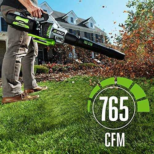 EGO LB7650 Power+ 56-volt 765-CFM 200-MPH Brushless Handheld Cordless Electric Leaf Blower - Image 5
