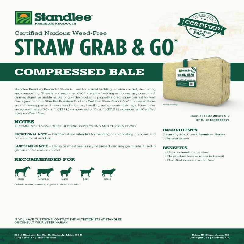 Standlee Premium Products Certified Straw Grab & Go Compressed Bale 1600-20121-0-0 - Image 3