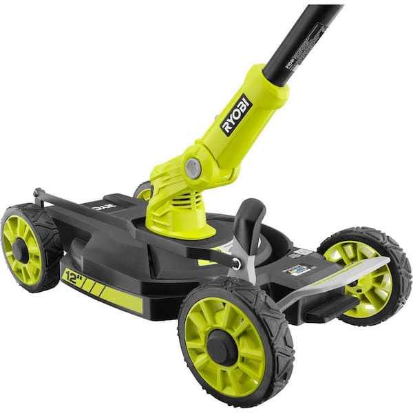 RYOBI ONE+ 18V 12 in. Cordless Battery Mower and - Image 5