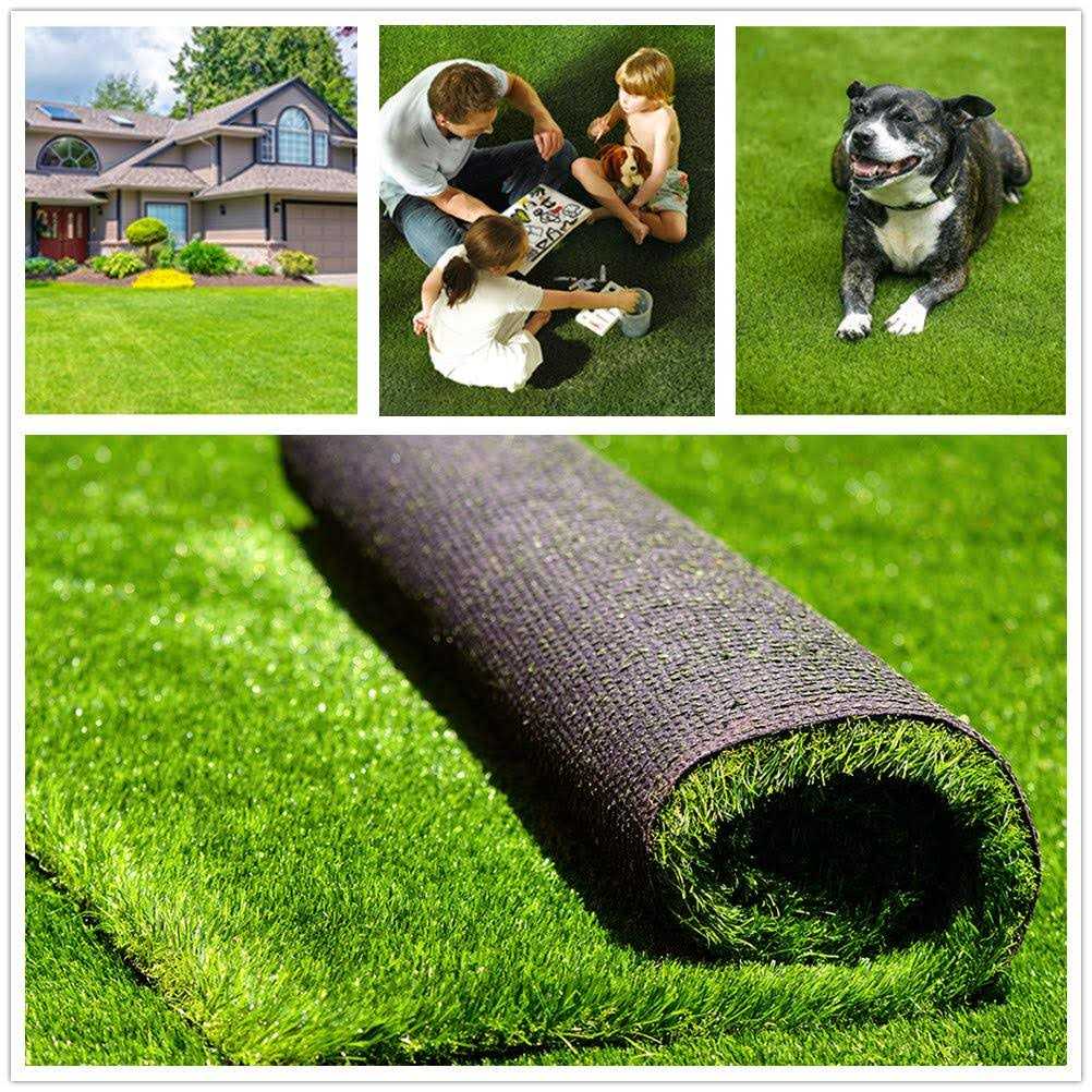Fas Home Artificial Grass Turf Pile Height Realistic Synthetic Grass - Image 3