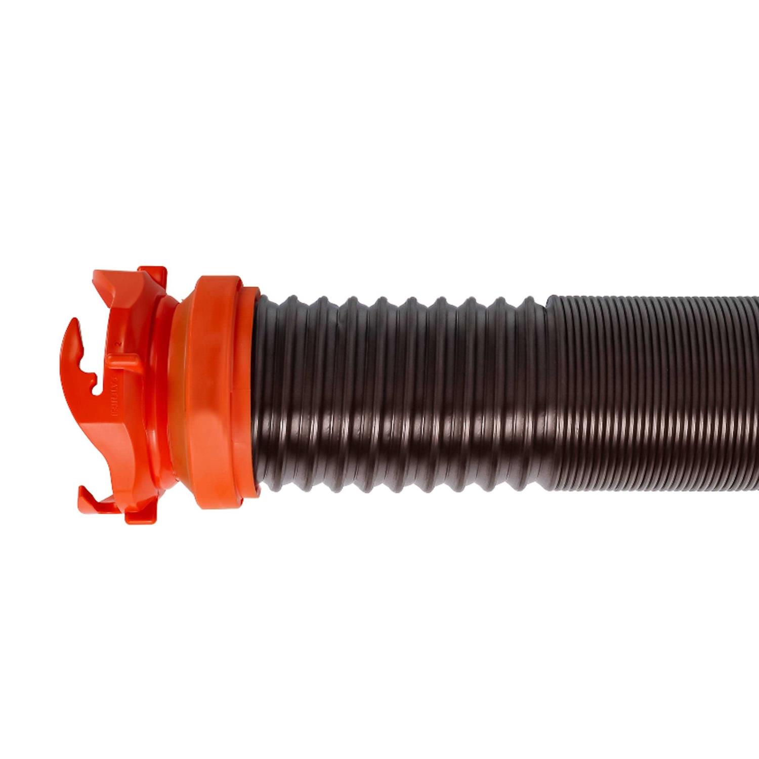 Camco Camper/RV RhinoFLEX Sewer Hose Kit with 15' Hose and Swivel Fittings - Image 5