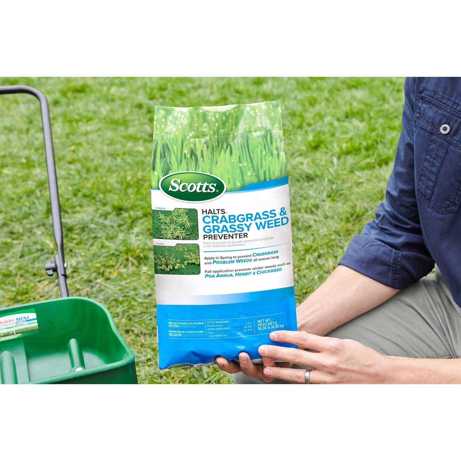 Scotts Halts Crabgrass & Grassy Weed Preventer - Image 3