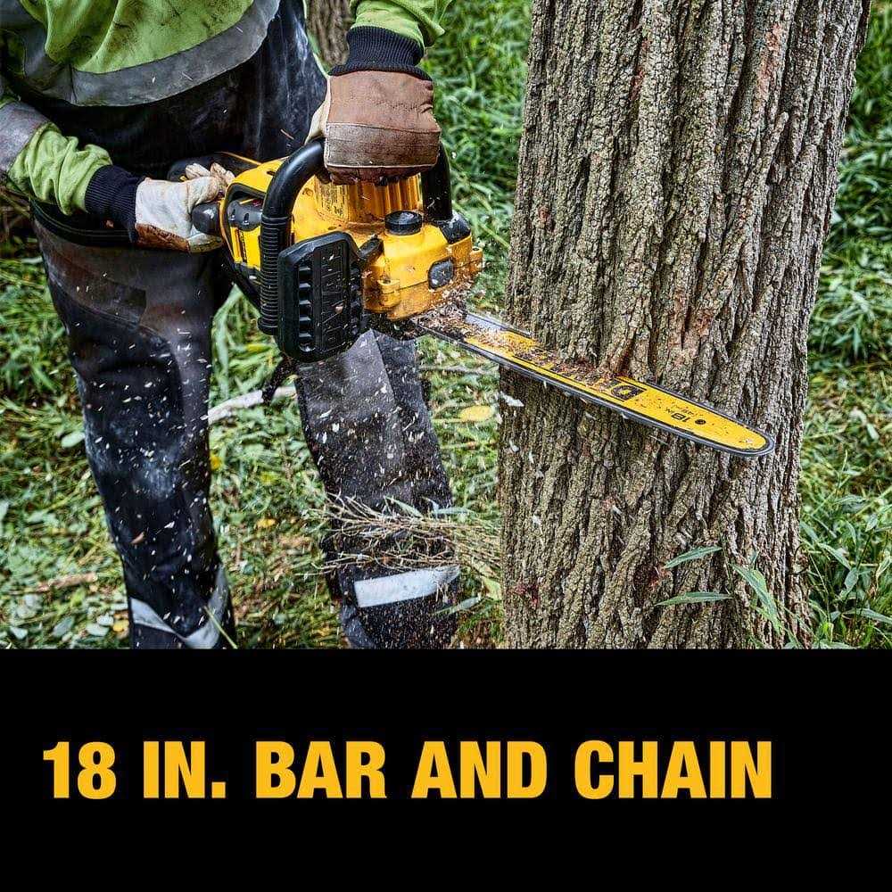 DeWalt 60V MAX Brushless Cordless 18 in. Chainsaw DCCS672B - Image 4