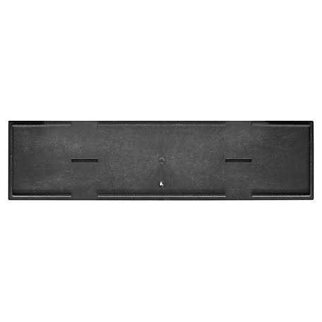 Tierra Verde Sonata 6 in. H x 24 in. W Rectangle Slate Rubber Self-Watering Table Trough Planter MT5100373 - Image 4