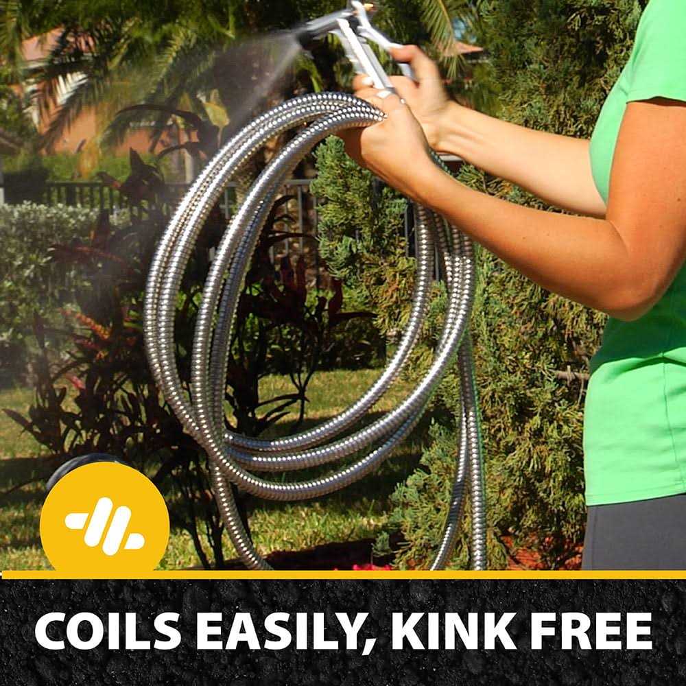Bionic Steel 304 Stainless Steel Metal Garden Hose - Image 5