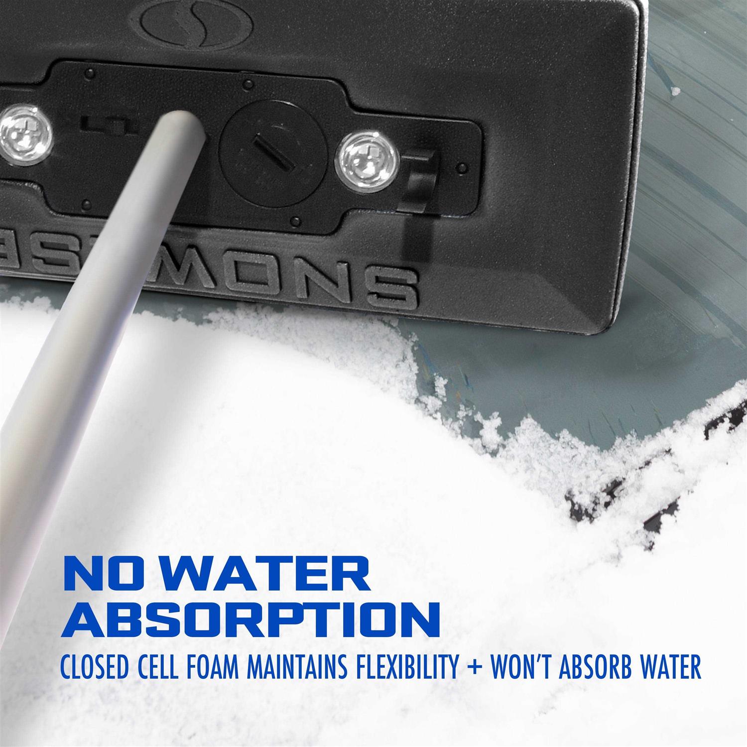 Snow Joe 4-in-1 Telescoping Snow Broom + Ice Scraper - Image 4