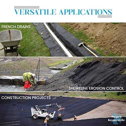 Super Geotextile 4 6, 8 Oz Non Woven Fabric For Landscaping - Image 4