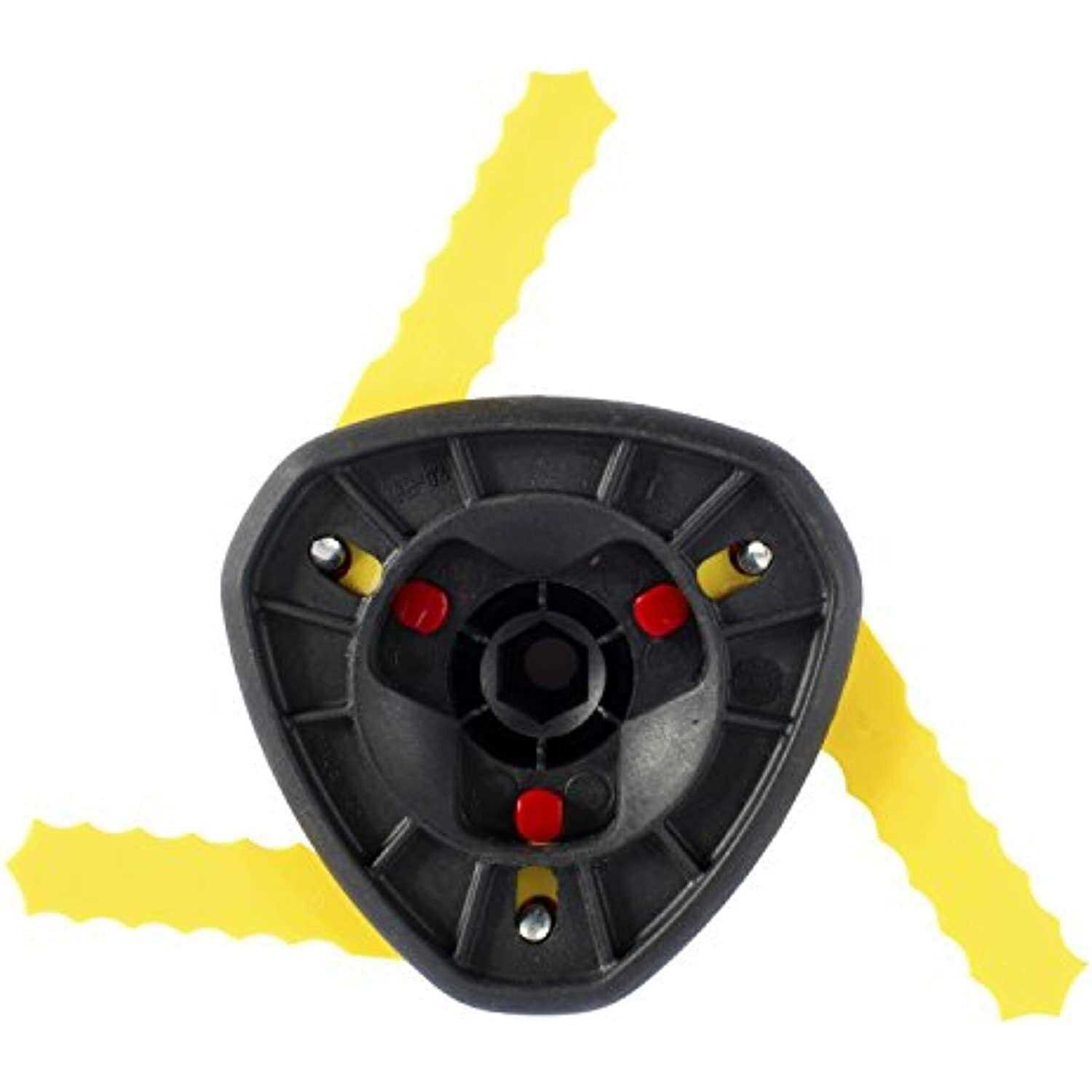 Weed Warrior Push-N-Load 3 Blade Trimmer Head 14867 - Image 3