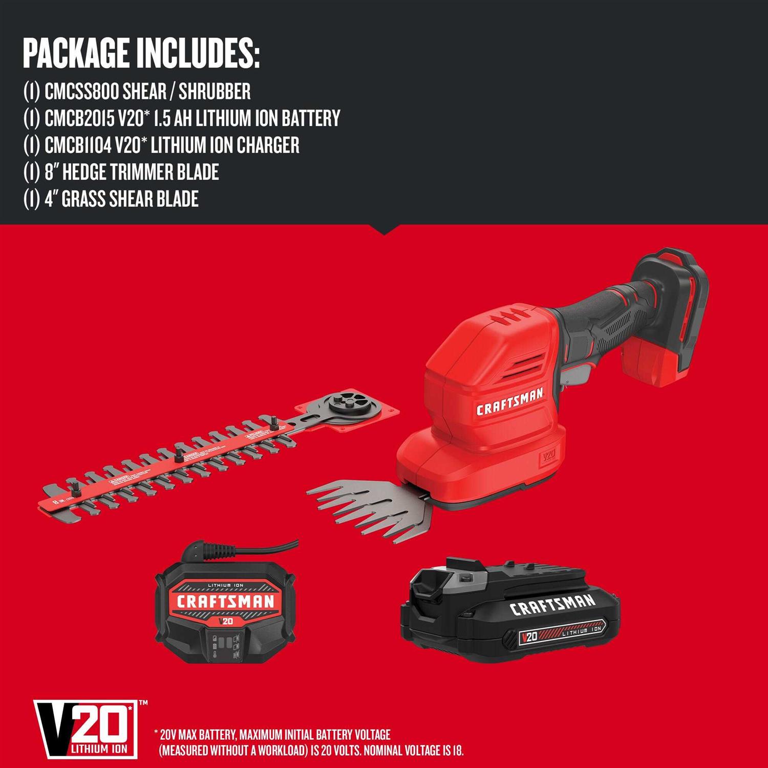 Craftsman CMCSS800C1 Hedge Trimmer - Image 4