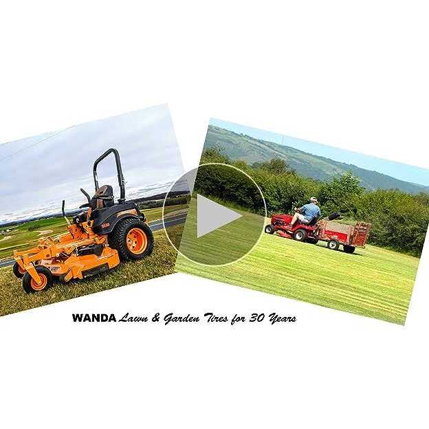 Set 4 Wanda Lawn Mower Turf Tires 4PR - Image 3