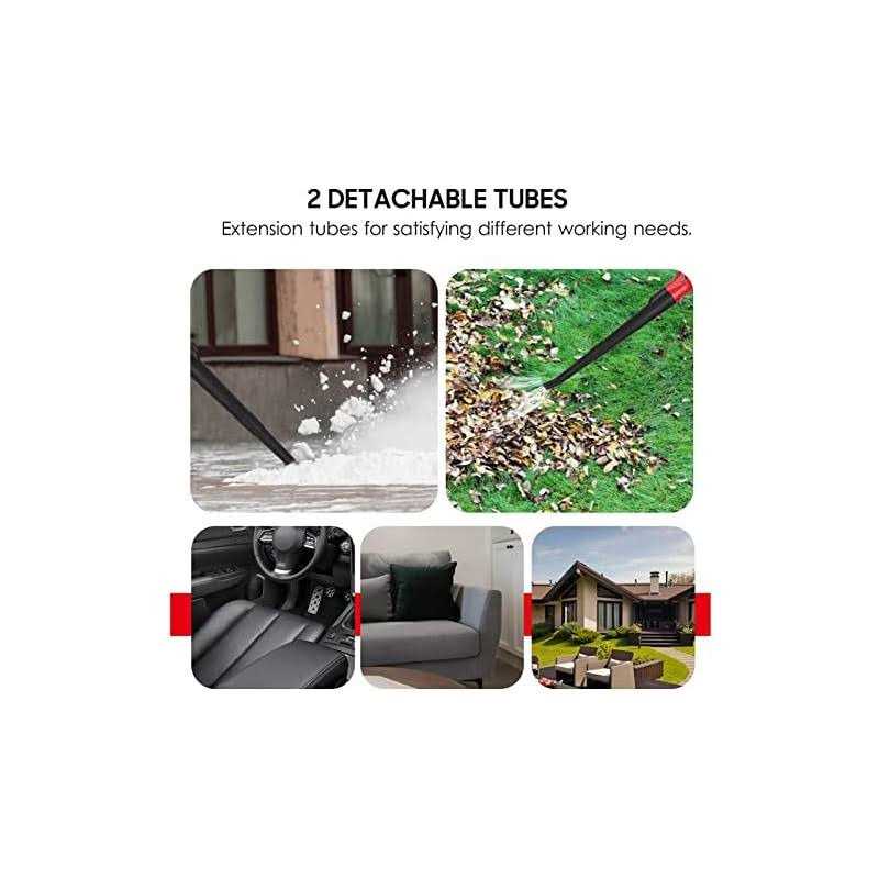 Cordless Leaf Blower, 20V Lightweight Electric Blower with Battery and Charger - Image 5