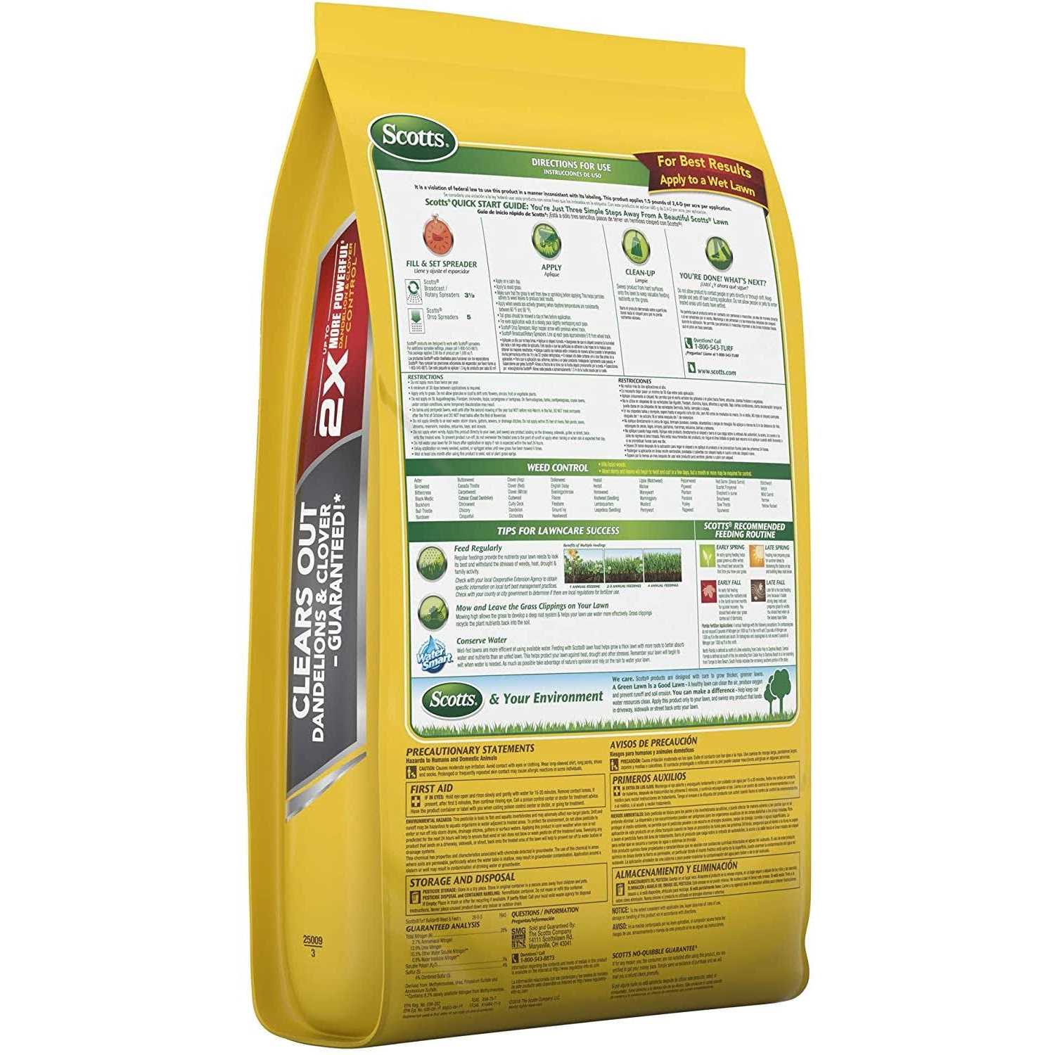 Scotts Turf Builder Weed & Feed - Image 3