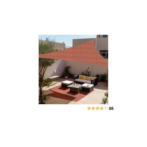 Shade&beyond Sun Shade Sail Triangle UV Block Patio - Image 3