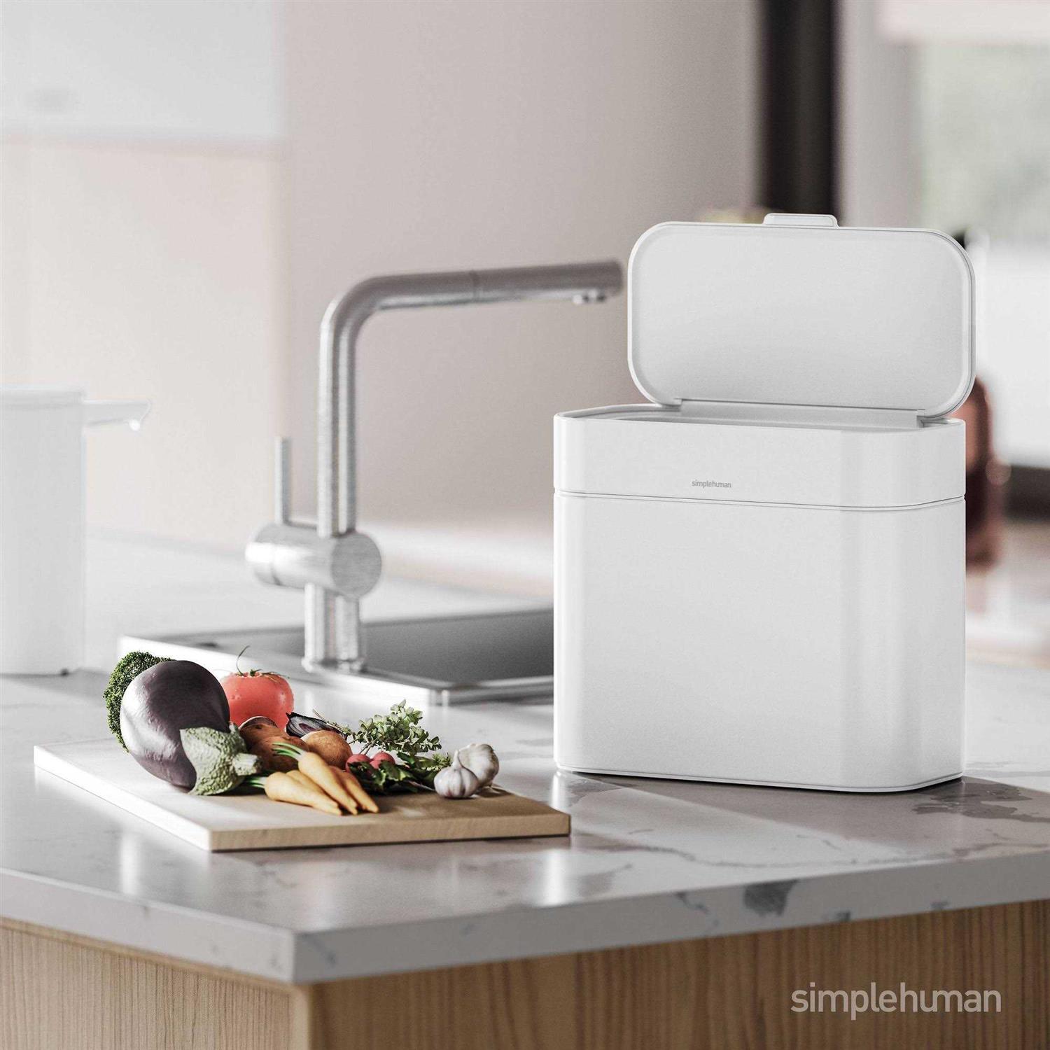 simplehuman Steel Compost Caddy - Image 5