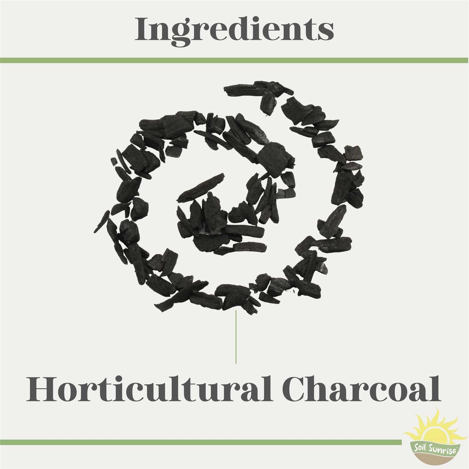 Soil Sunrise Horticultural charcoal for Indoor Plants, Hardwood Soil Amendment for Orchids, Terrariums, and gardening - Image 3