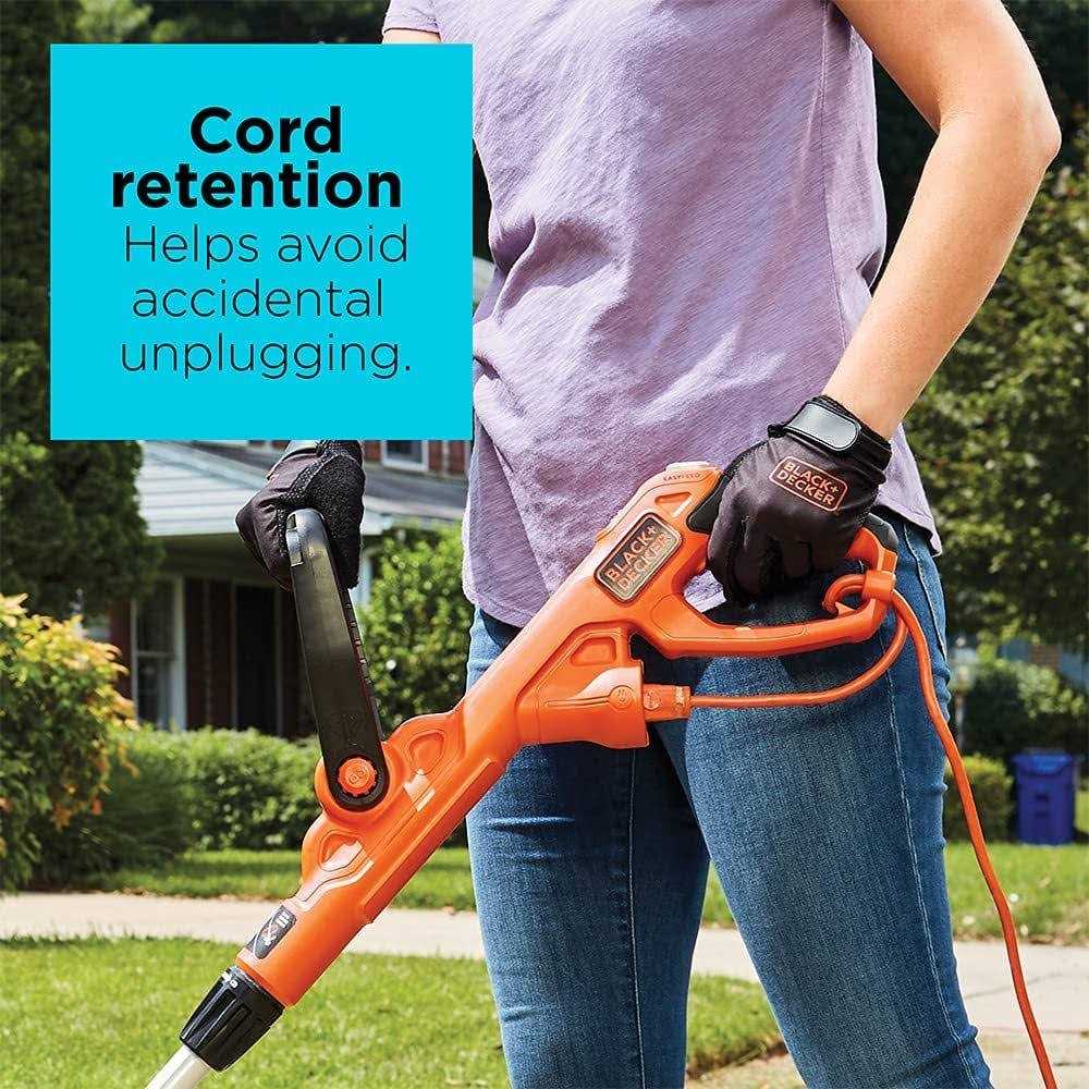 Black+decker String Trimmer Electric 14-Inch - Image 4