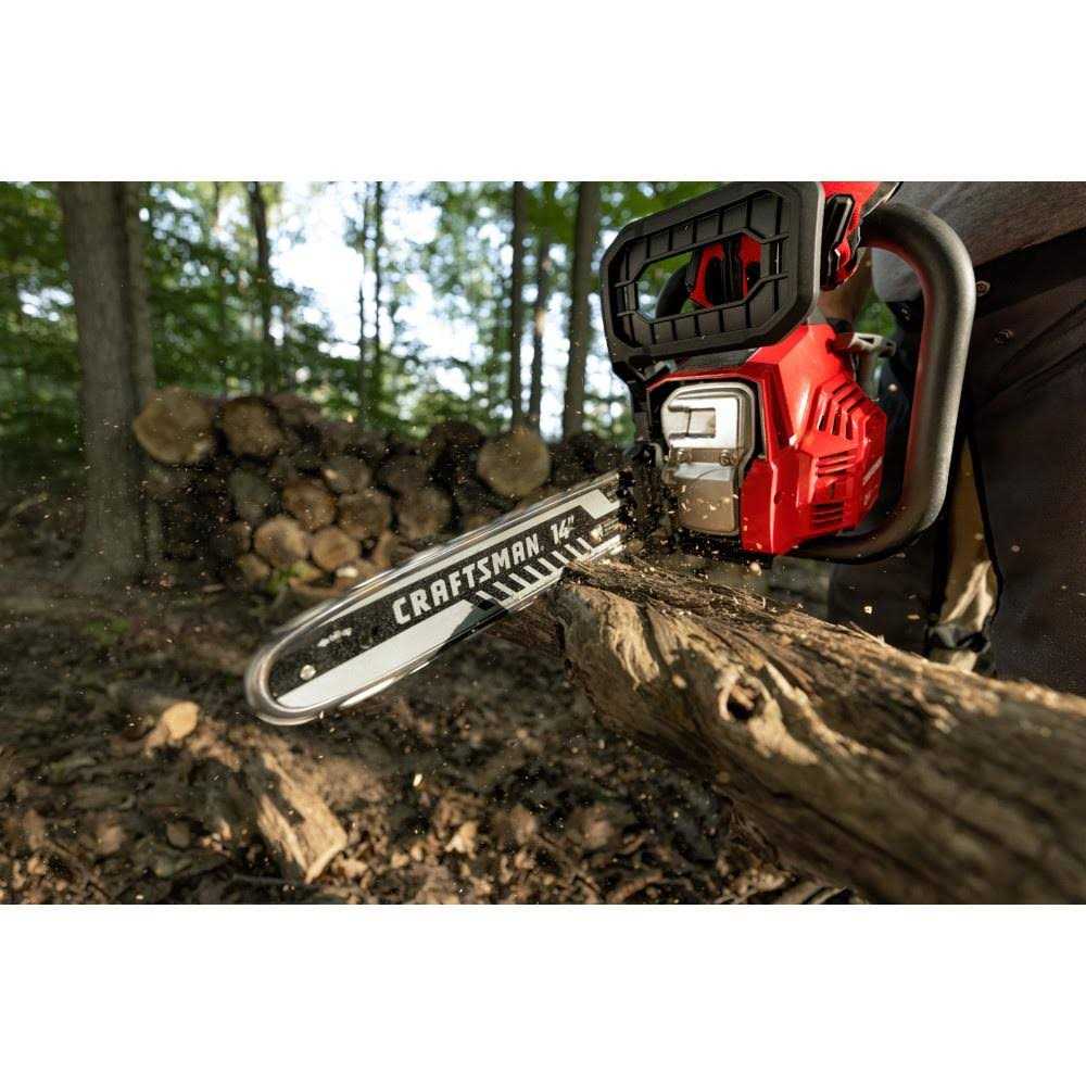 CRAFTSMAN S1450 42-cc 2-cycle 14-in Gas Chainsaw CMXGSAMY42N4 - Image 4