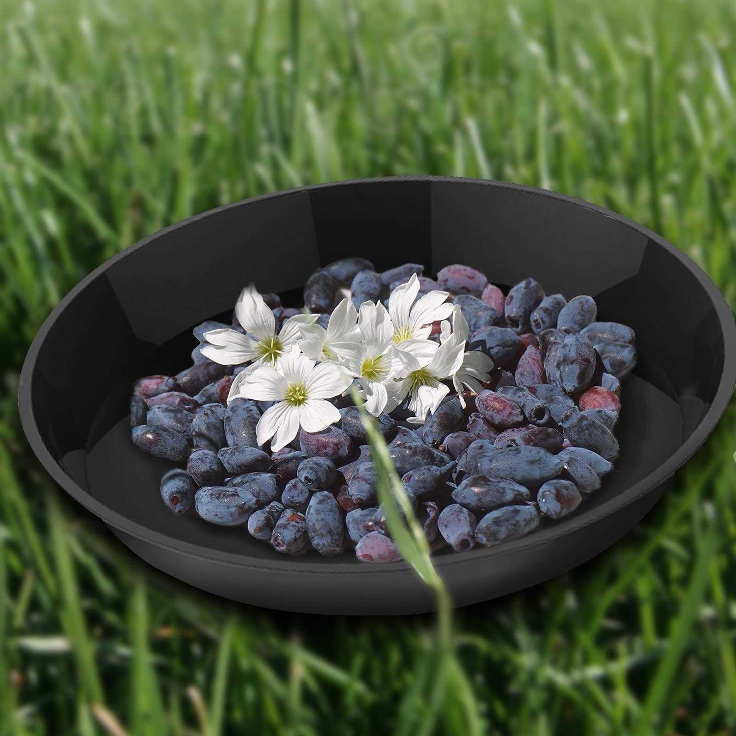 Dunpute 6 Pack Plant Saucer 12 14 16 18 20 Inch Plastic Plant Tray, Sturdy and Durable Flower Pot Containers Plant Pot Saucers F - Image 5