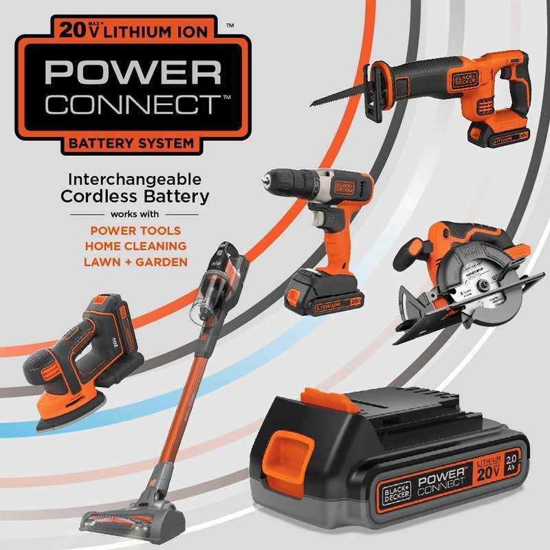 Black+Decker 20V MAX Cordless Edger Lawn Kit - Image 4