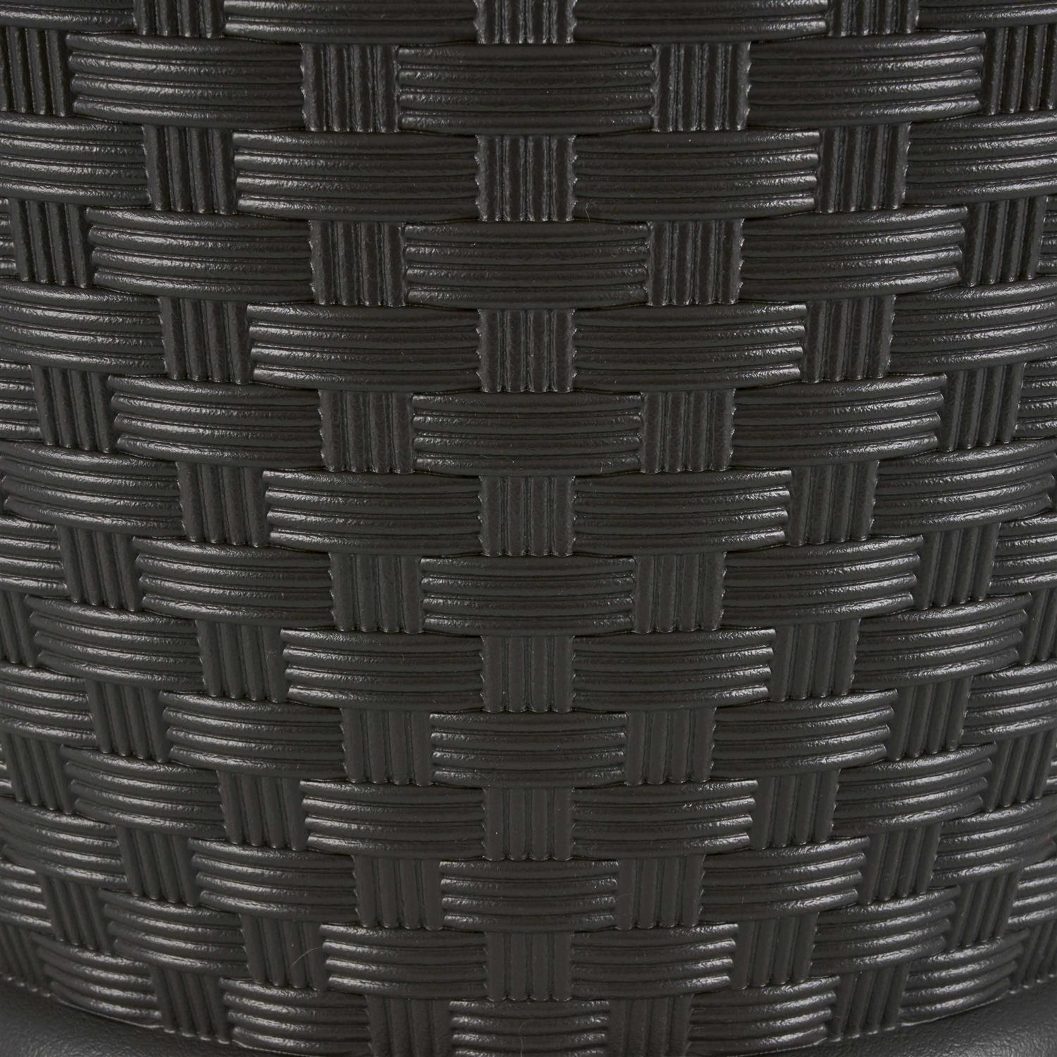 Suncast Resin Wicker Planter - Image 4