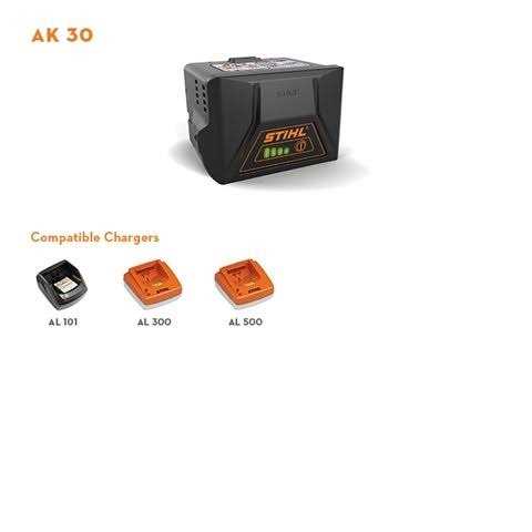 STIHL AK 30 Lithium-Ion Battery - Image 4