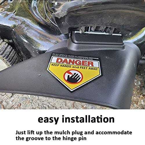 DECKMAN 731-07131 Lawn Mower Side Discharge Chute Compatible with Mtd Cub Cad - Image 4