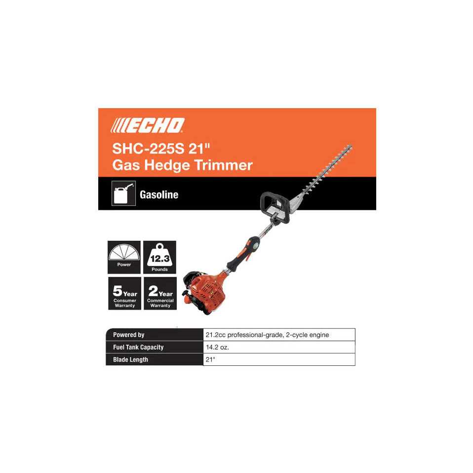 Echo Hedge Trimmer SHC-225S - Image 4