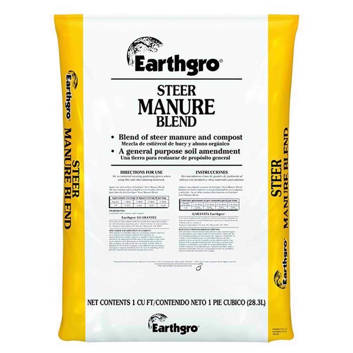 Earthgro Steer Manure Blend 1 cu ft - Image 3
