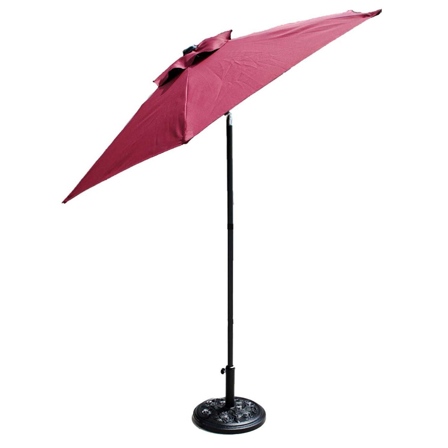S4O Deluxe Patio Umbrella Base with Rose Design Base 92837 - Image 5