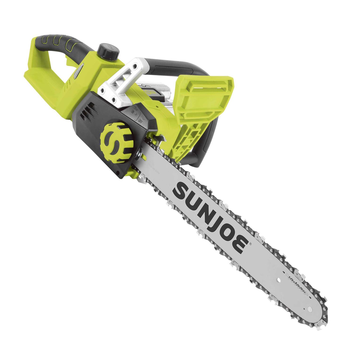 Sun Joe 24v-x2-cs16-max 48-Volt iON+ Cordless Chain Saw Kit - Image 3