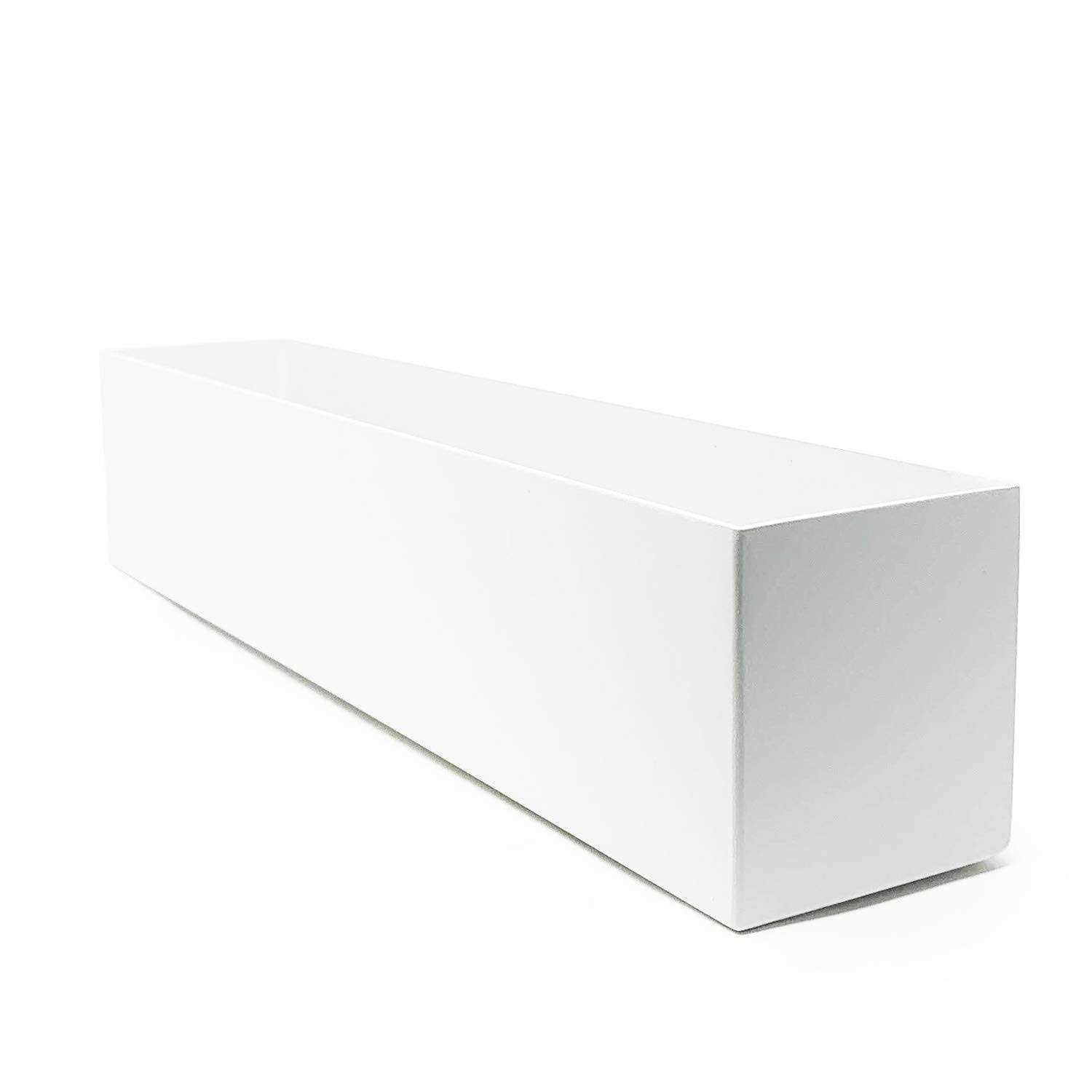 Buhbo Modern Steel Trough Rectangle Planter - Image 4