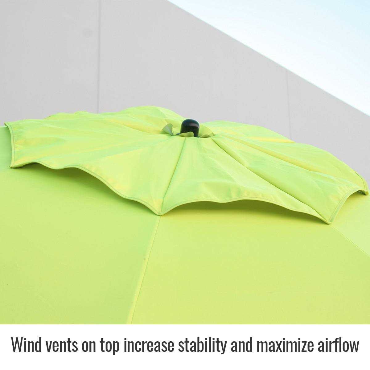 Black Stallion UB250 Core Flame-Resistant Industrial Umbrella - Image 5