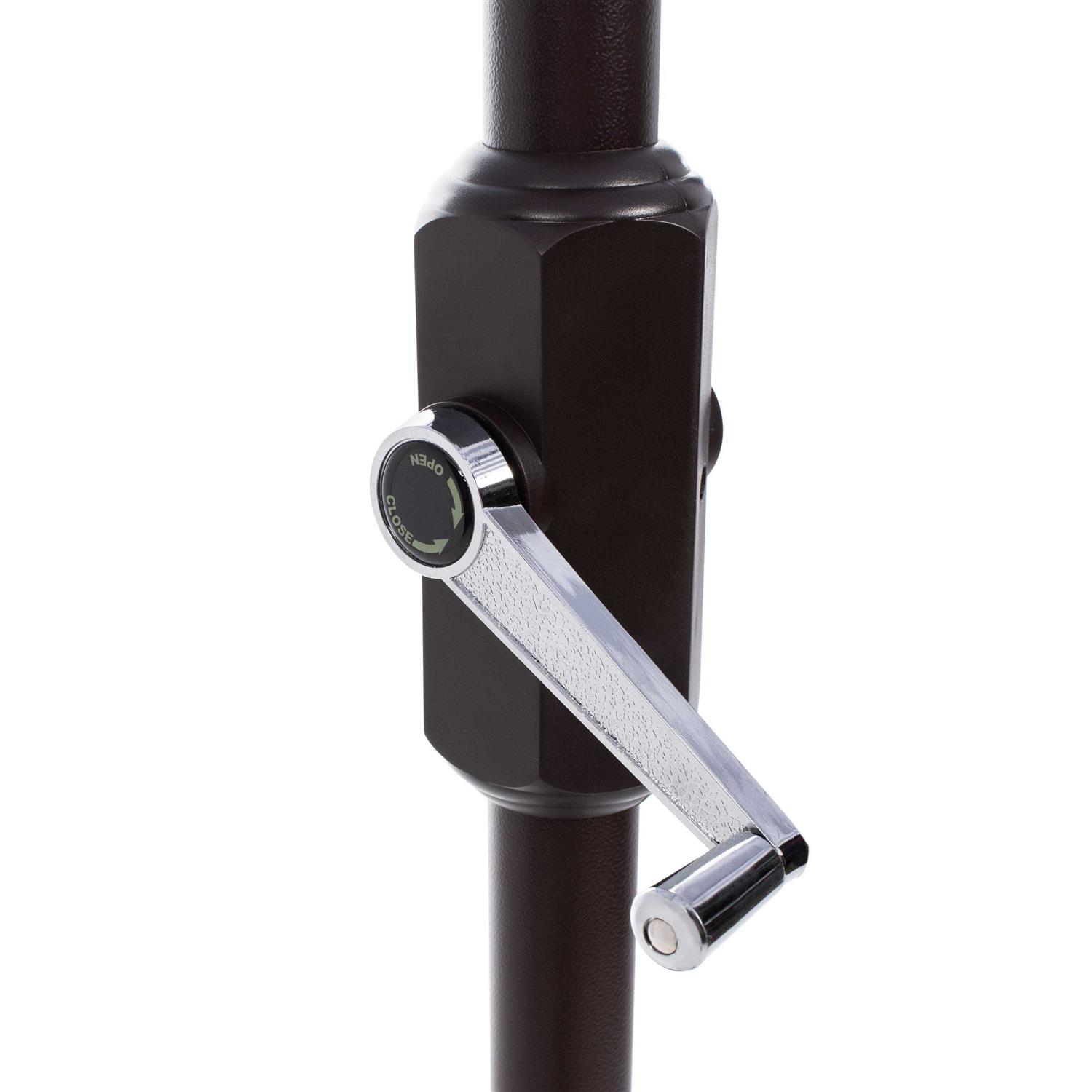 Safavieh Elegant Valance Double Top Umbrella - Image 5