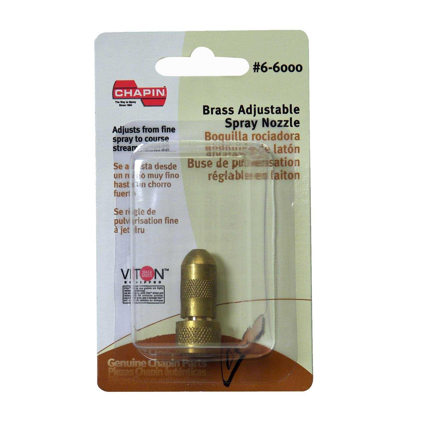 Chapin Brass Adjustable Cone Nozzle 6-6000 - Image 4