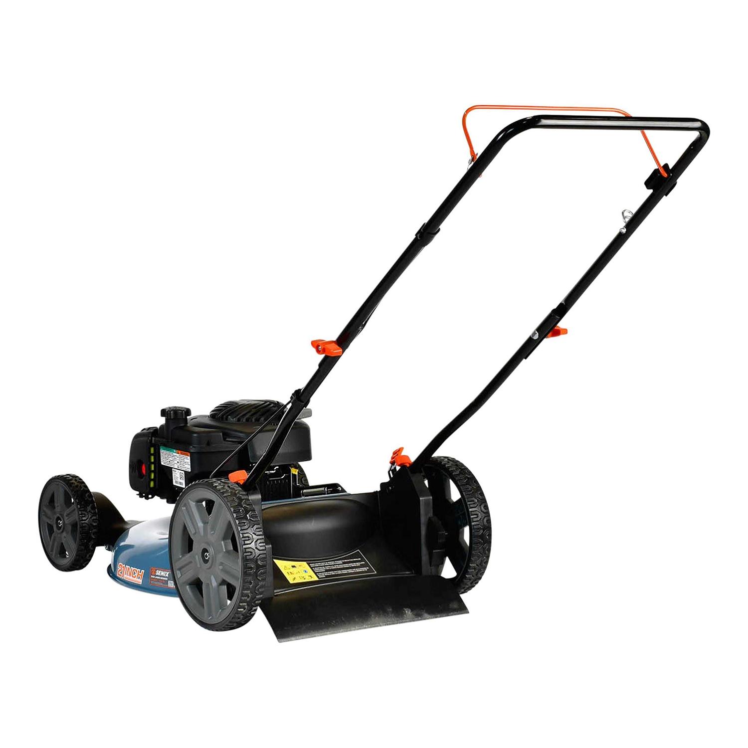 Senix 21 In. 125cc 2-In-1 Push Gas Lawn Mower - Image 4