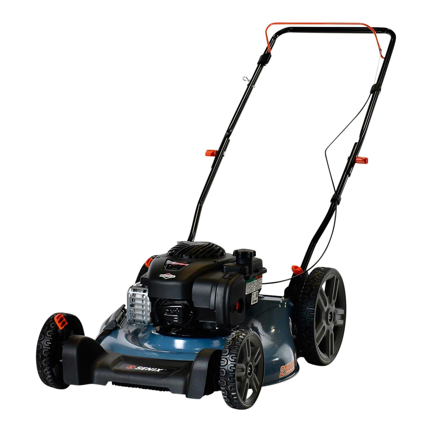 Senix 21 In. 125cc 2-In-1 Push Gas Lawn Mower - Image 5