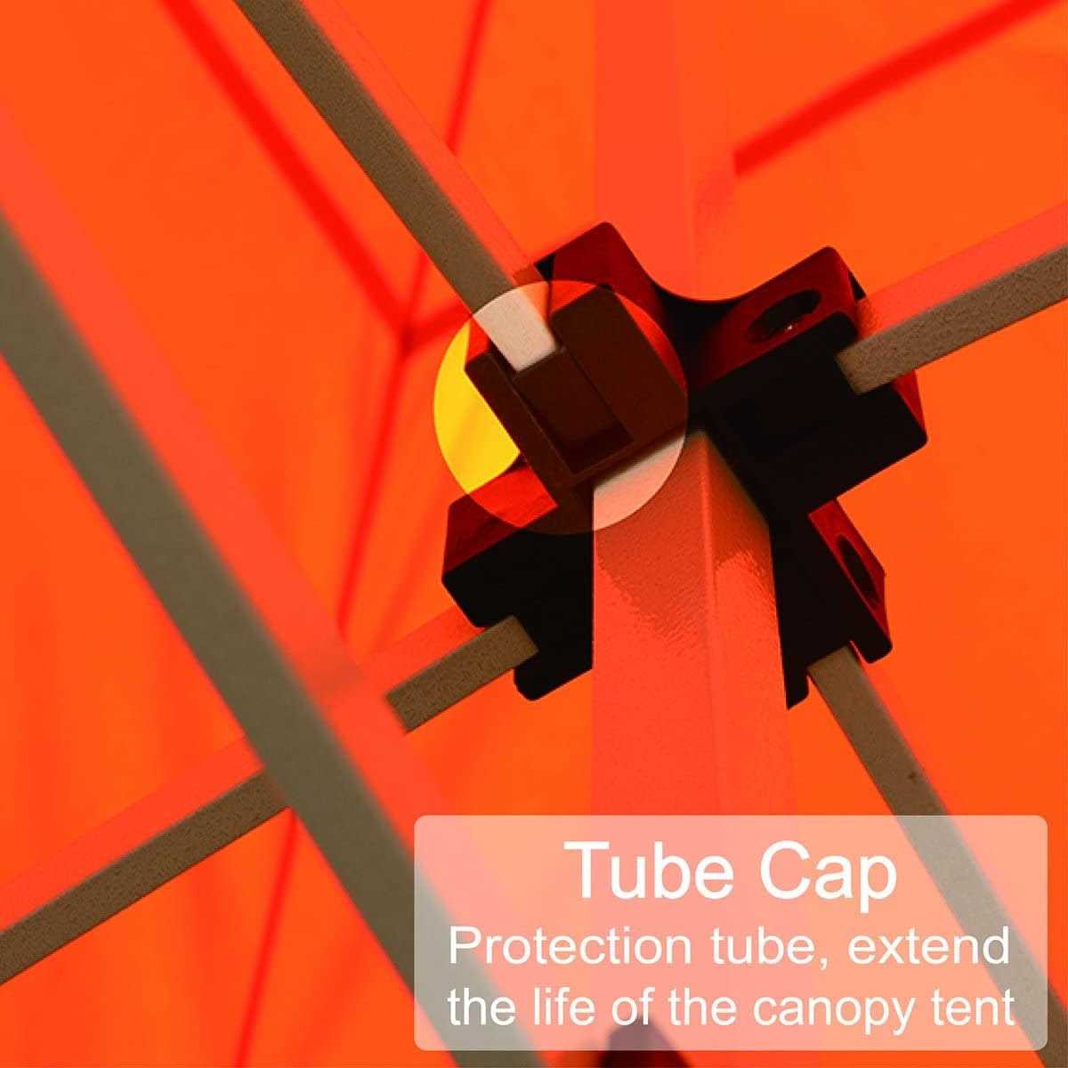 UNIQUECANOPY 10'x10' Ez Pop Up Canopy Tent Commercial Instant Shelter with Heavy Duty Roller Bag - Image 5