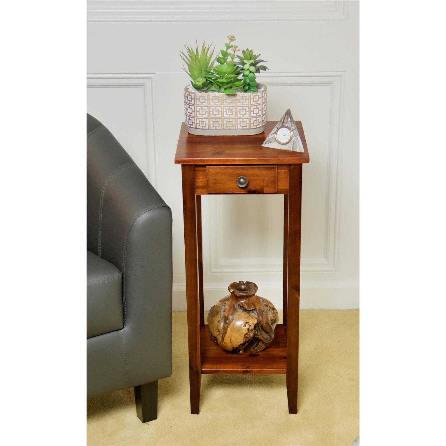 Solid Acacia Plant Stand - Image 3